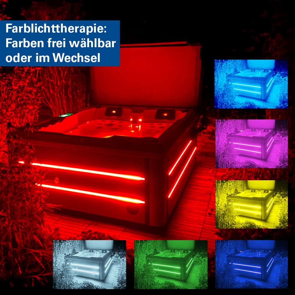 Aktionsmodell AIDA Riva Smartrelax Whirlpool Outdoor 2-3 Personen