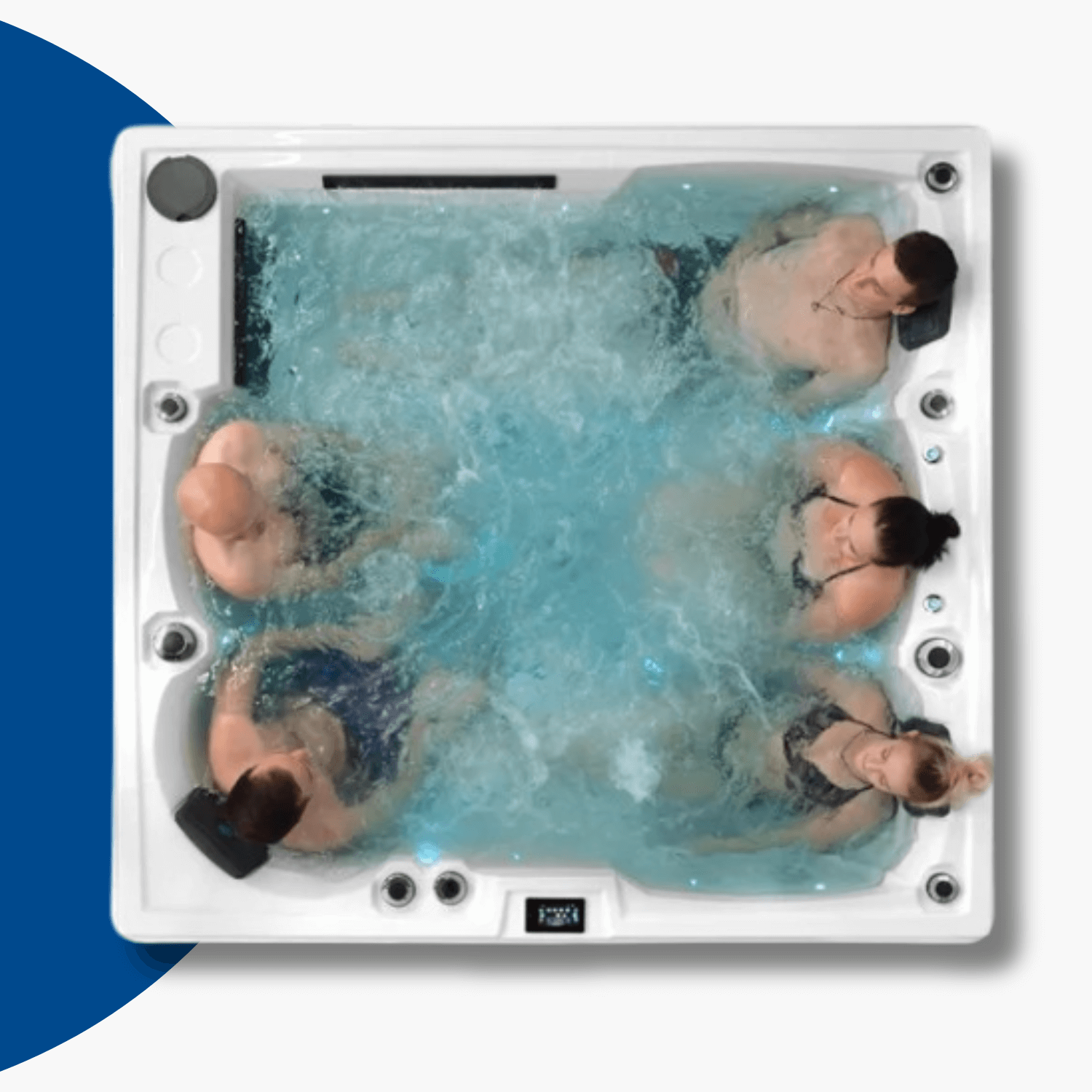 Mit dem Outdoor Whirlpool hoch hinaus