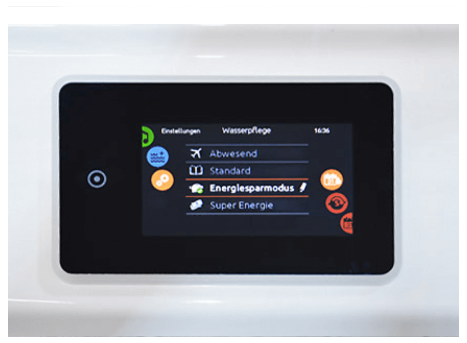 5 verschiedene Betriebseinstellungen