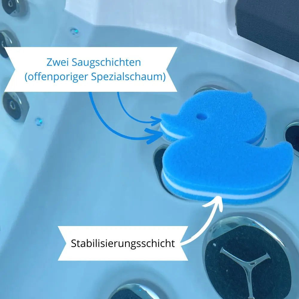 Billy Clean schwimmender schmutzabsorbierender Schwamm Pool Schwamm Randreiniger
