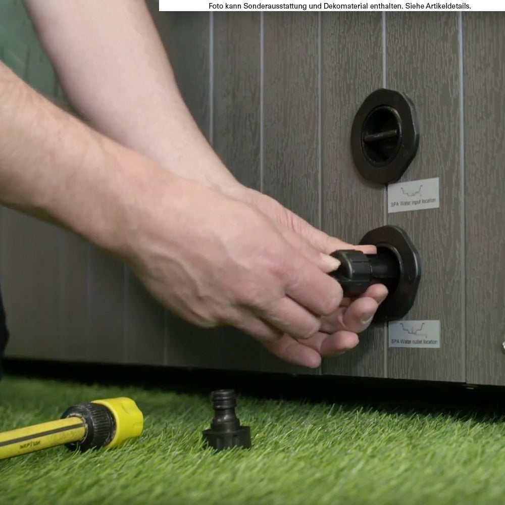 Gartenschlauchadapter für ein Auslassventil