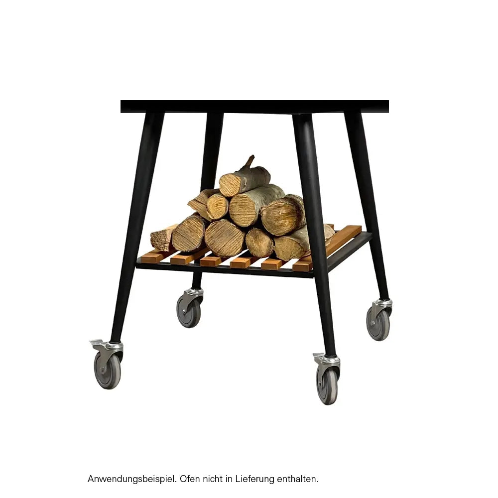 Firewolf Trolley 66 fahrbares Untergestell speziell für Steinofen Carlo
