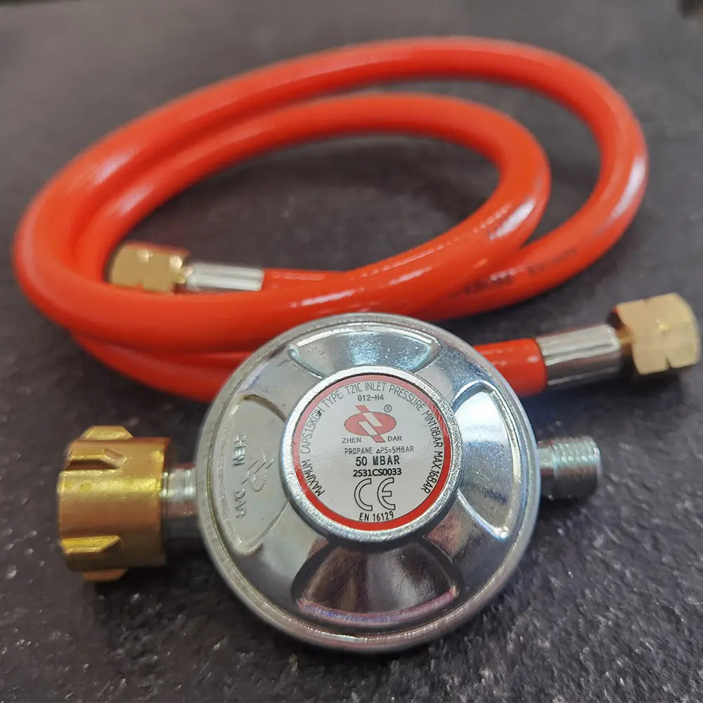 Anschluss-Set für Gasflasche an Gasgrill Campinggrill Pizzaofen etc.