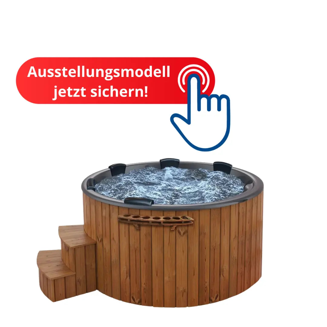 Hot Tub elektrisch | Ausstellungsstück | AIDA® Noric Edition "All in" | Vollausstattung | Whirlpool-System