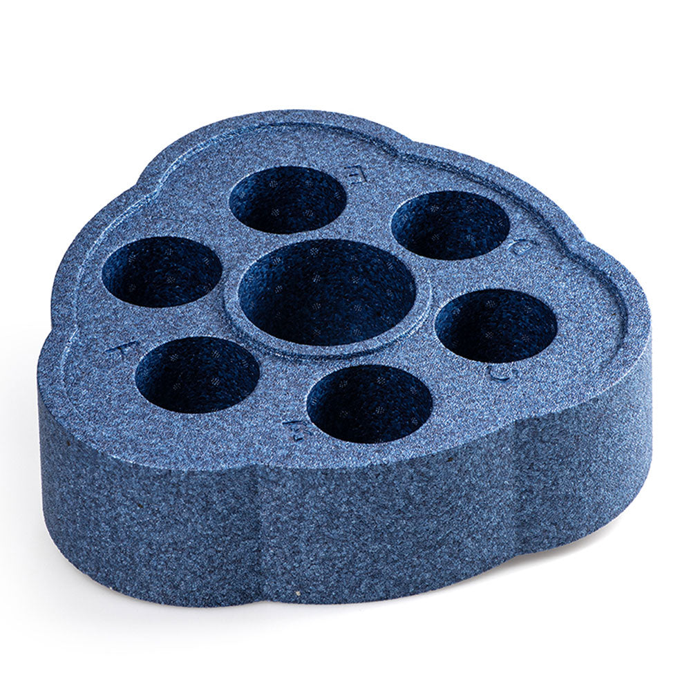 Schwimmender Getränkehalter für Whirlpools Snackbar Minibar blau