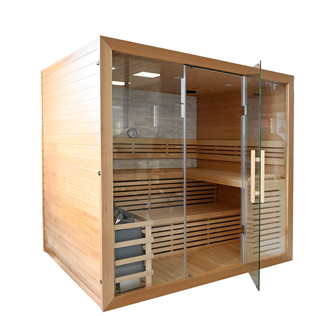 Geräumige Indoor Sauna AIDA Swedo