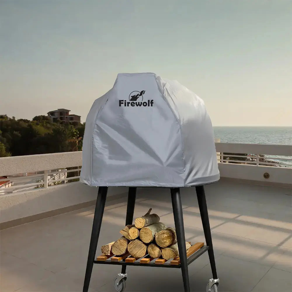 Wetterfeste Abdeckhaube passgenau für Steinofen Carlo