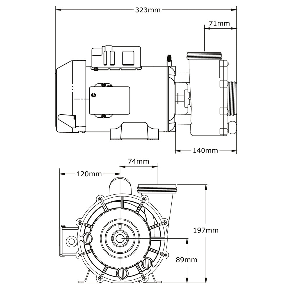 Gecko Zirkulationspumpe Circ-Master CMXP sparsam und leise