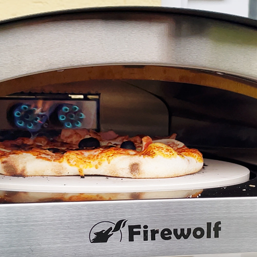 Firewolf Little Joe mobiler Gas-Pizzaofen mit Drehteller inkl. Zubehör
