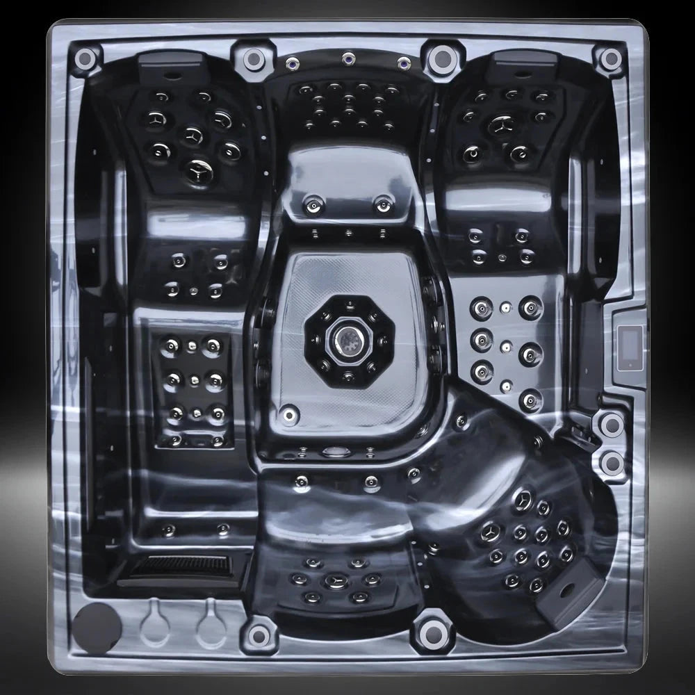 Outdoor Whirlpool AIDA Playa Smartrelax Black Edition