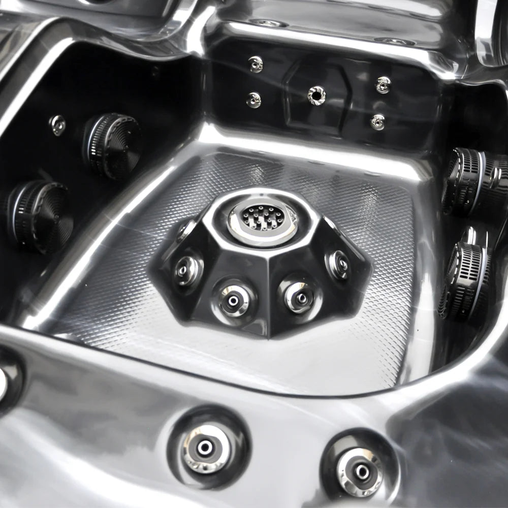 Outdoor Whirlpool AIDA Playa Smartrelax Black Edition