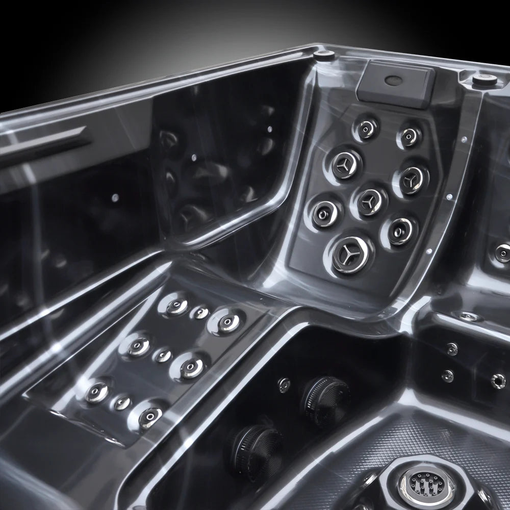 Outdoor Whirlpool AIDA Playa Smartrelax Black Edition