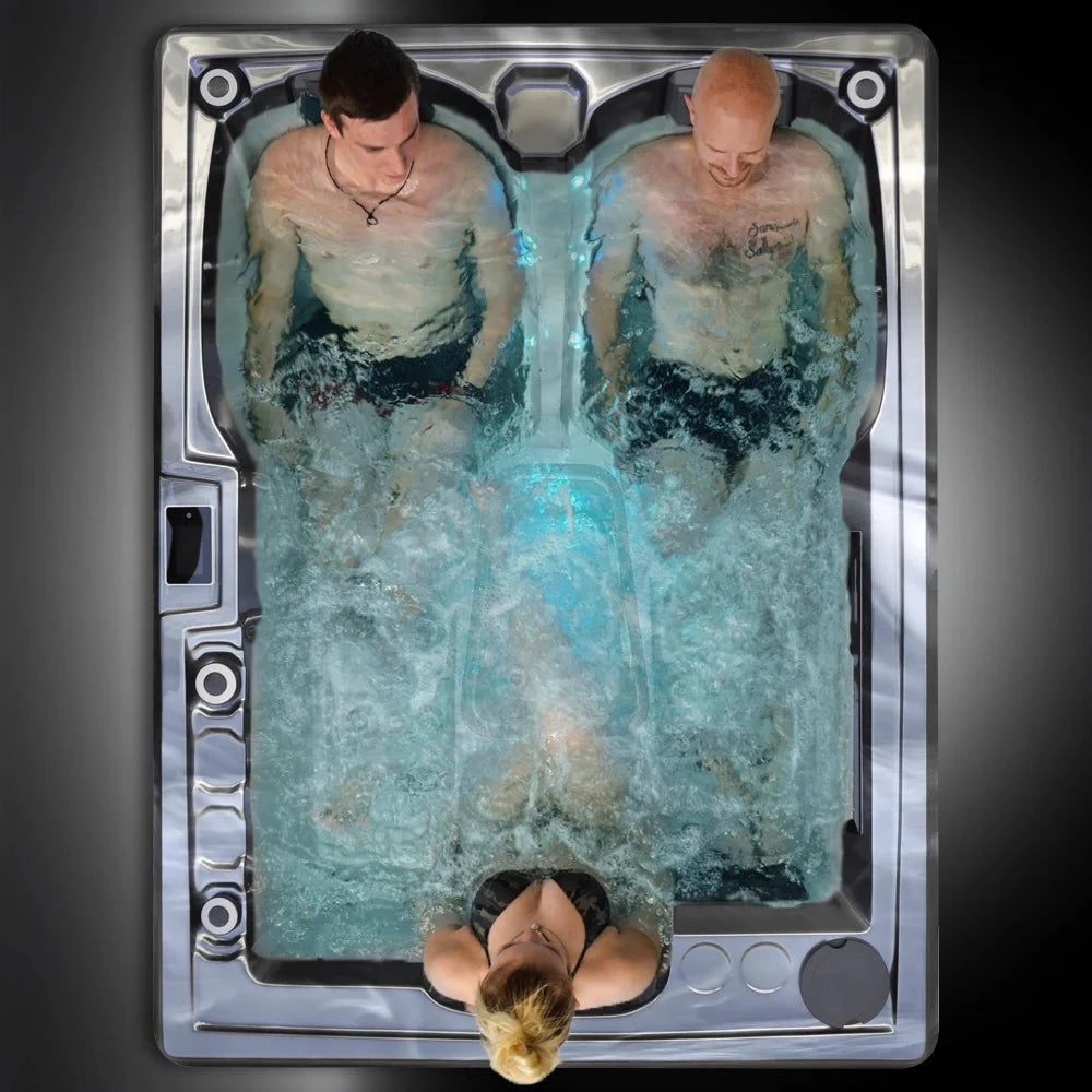 Outdoor Whirlpool AIDA Riva Smartrelax Black Edition