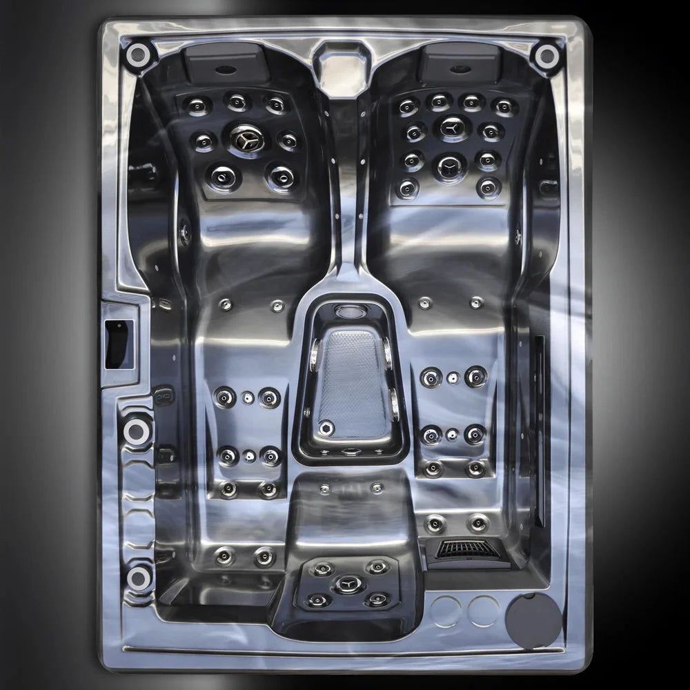 Outdoor Whirlpool AIDA Riva Smartrelax Black Edition
