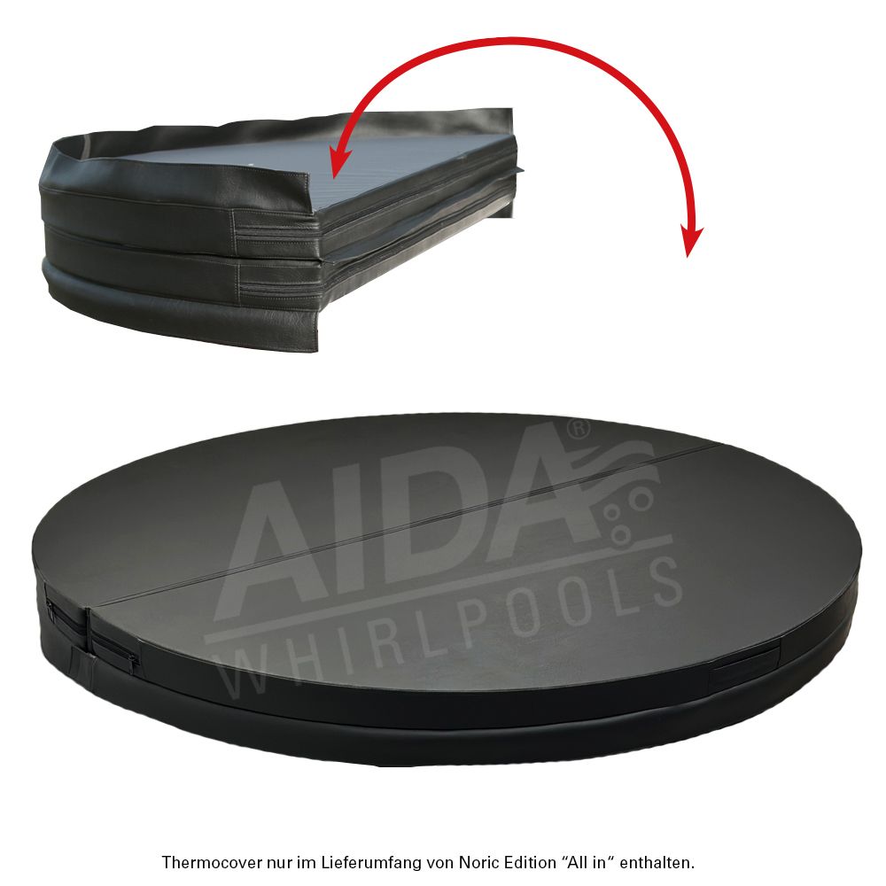 Hot Tub elektrisch | AIDA® Noric Edition "All in" | Vollausstattung | Whirlpool-System