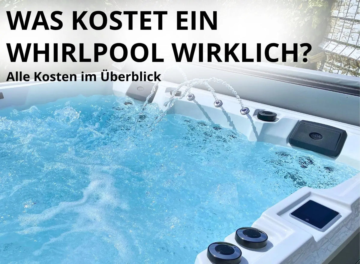 Whirlpoolkosten - Was kostet ein Whirlpool wirklich? Alle Kosten im Überblick