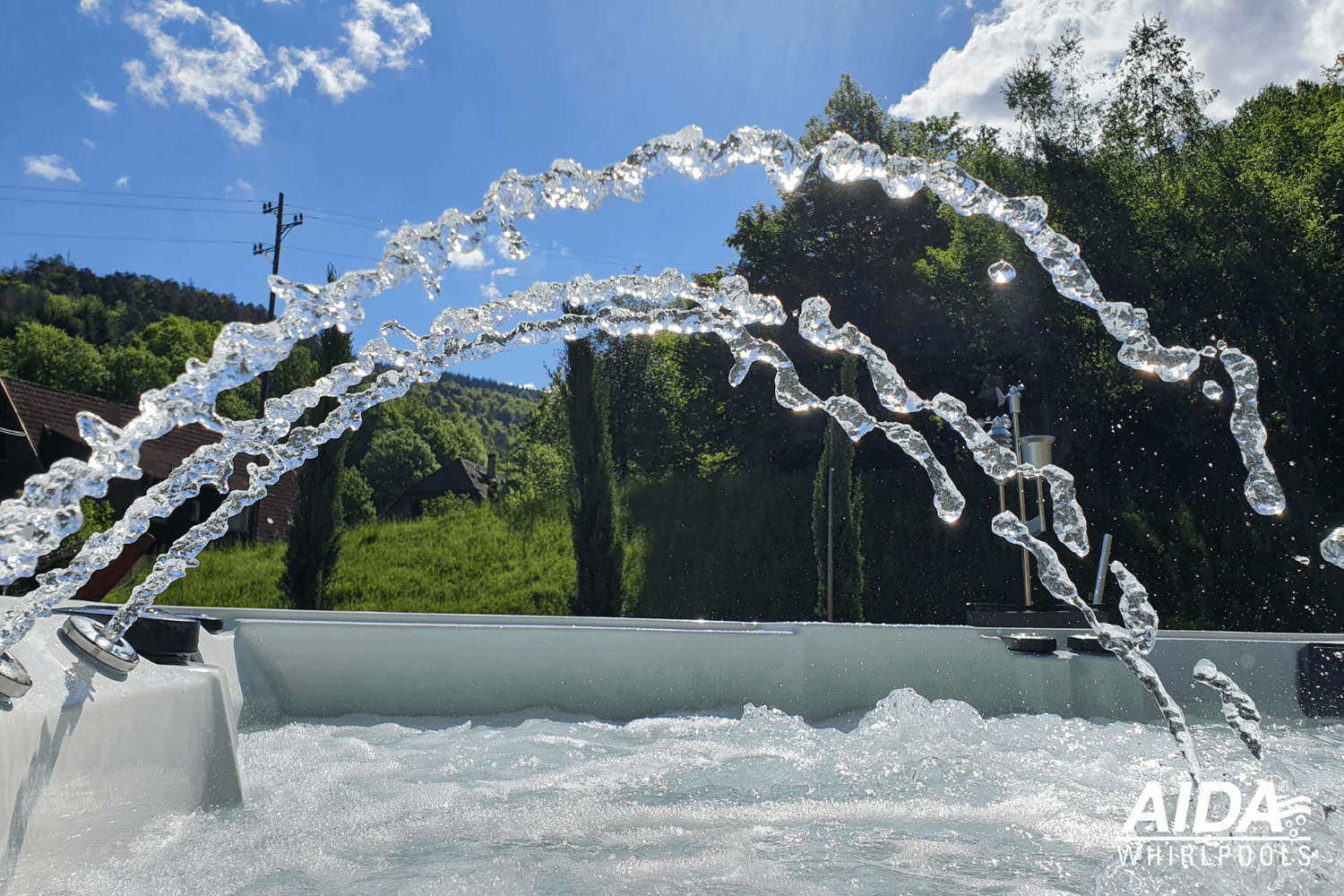 Wie führe ich einen Wasserwechsel im Whirlpool durch?