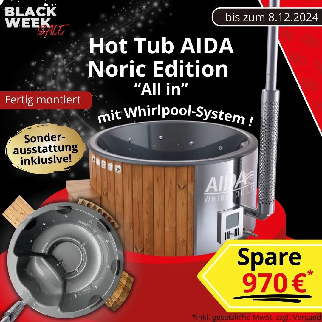 Hot Tub | AIDA® Noric Edition "All in" | Vollausstattung | Whirlpool-System