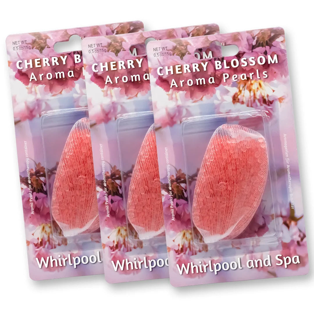 3er-Set Aromatherapie Duftperlen Cherry Blossom