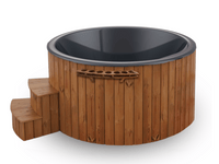 Hot Tub elektrisch - AIDA® Noric Classic, Badefass mit Holzofen für den Garten (Kopie)