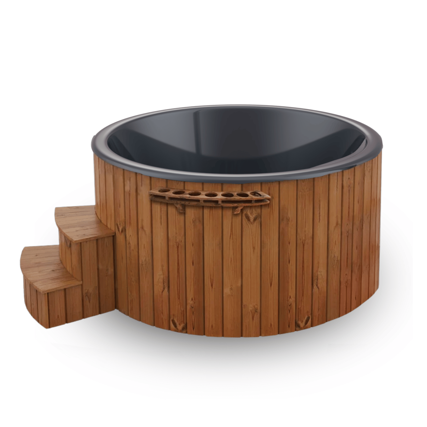 Hot Tub elektrisch - AIDA® Noric Classic, Badefass mit Holzofen für den Garten (Kopie)